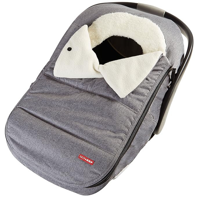 Skip Hop Winter Car Seat Cover, Stroll & Go, Heather Grey | Amazon (US)