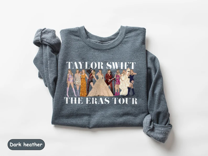 Taylor Swiftie Merch Eras Tour Taylor Sweatshirt the Eras - Etsy | Etsy (US)