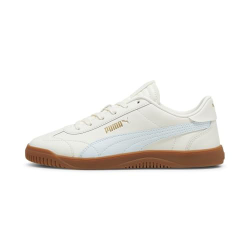 Puma Womens Club 5v5 Sneaker, Warm White-Dewdrop-Puma Womens Gold, 8.5 | Amazon (US)