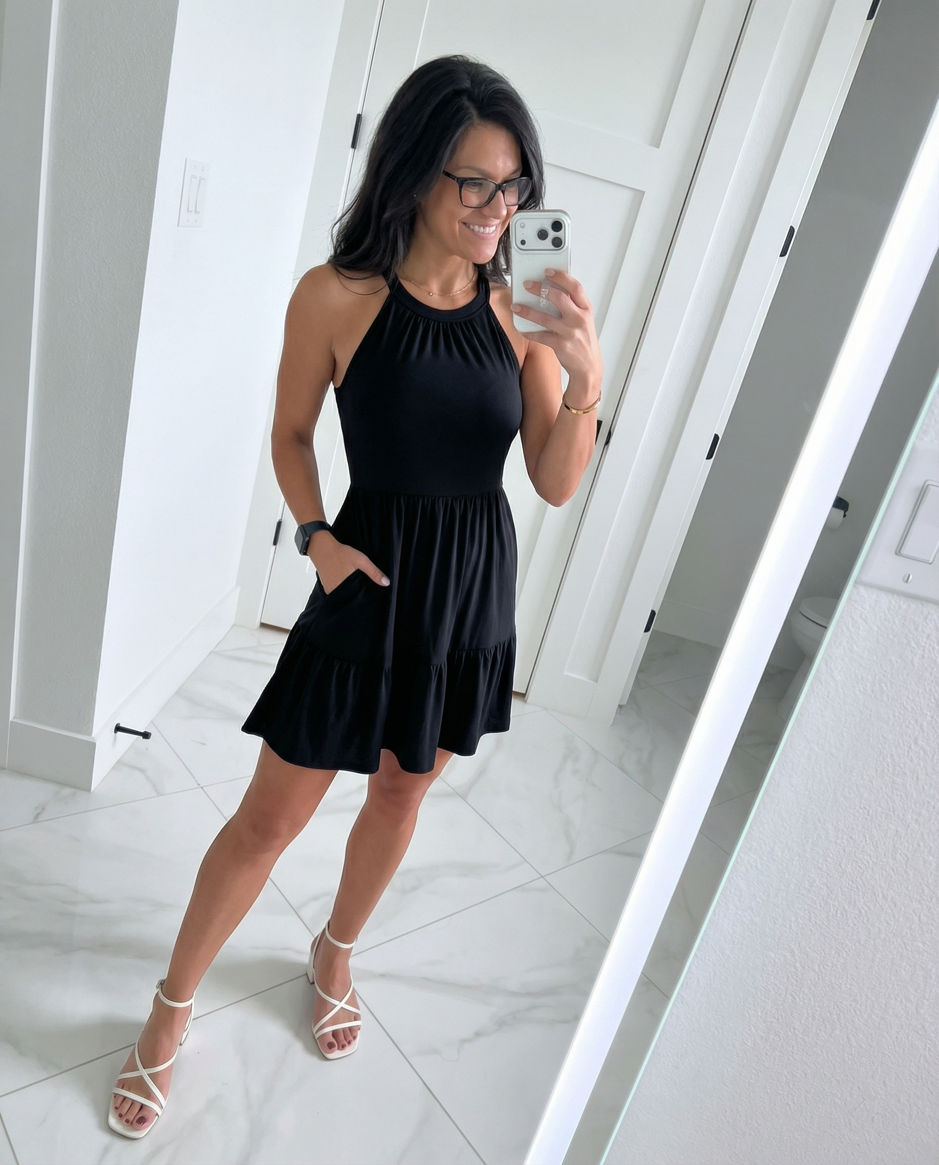 Black dress for the spring 🖤🤍

#LTKgrwm #LTKootd #LTKPetite