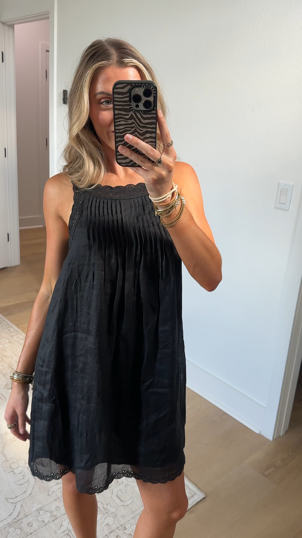 @jcrew size xs Light, breezy and perfect for everything post-beach. This short-and-sweet dress combines an effortless fit with intricate details like a layered scalloped trim and pretty pointelle stitching. Bonus: the light-as-air ramie fabric that's like an alternative to linen.

#LTKootd #LTKSeasonal #LTKdayinmylife