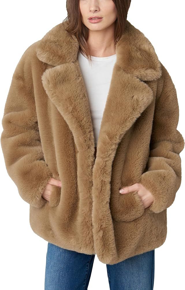 [BLANKNYC] Womens Faux Fur Short Coat | Amazon (US)