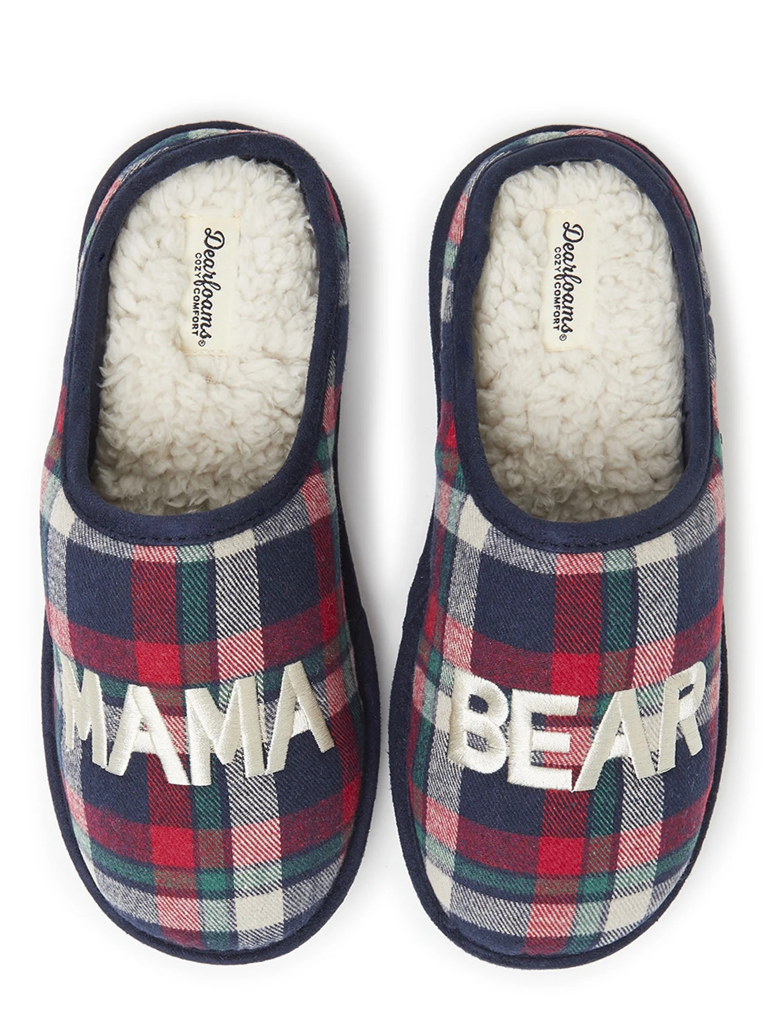 Dearfoams Cozy Comfort Women's Mama Bear Clog Slippers | Walmart (US)