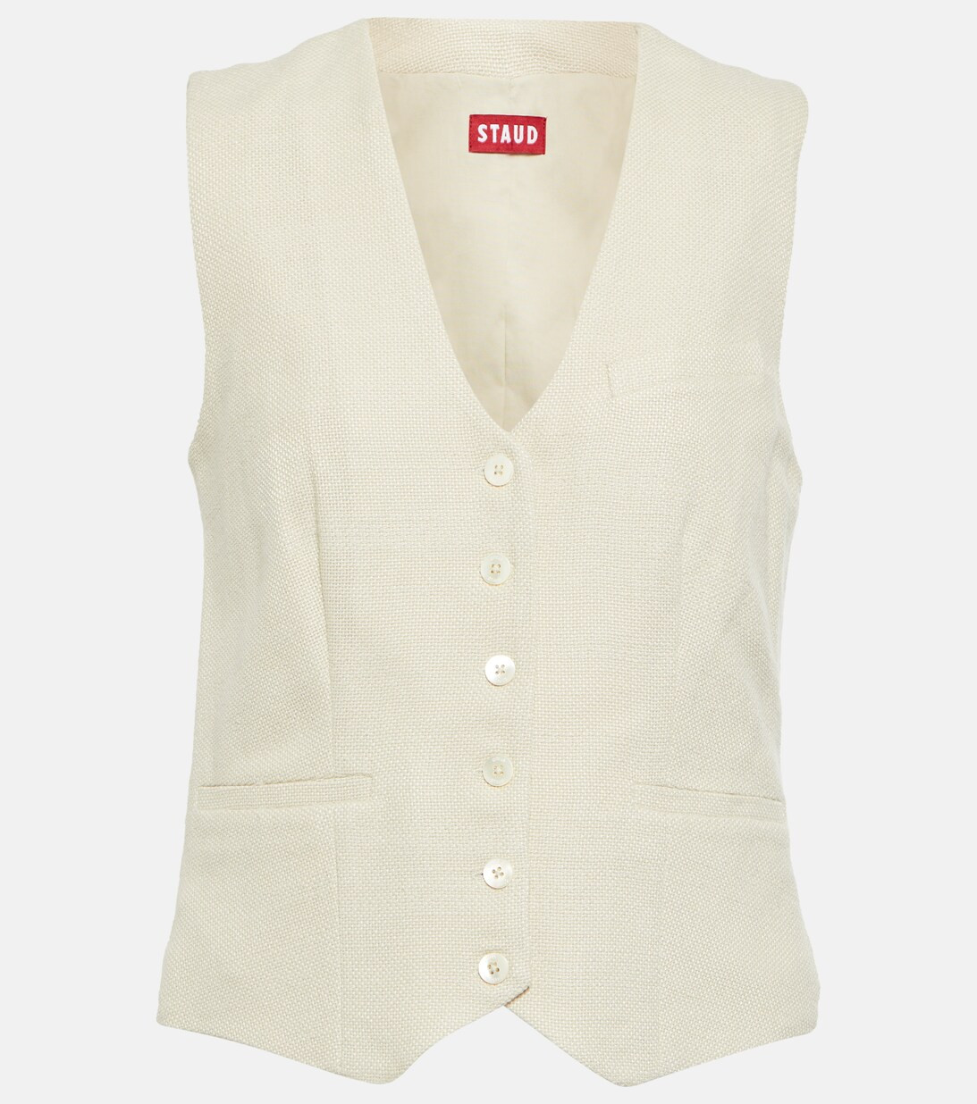 Cotton-blend vest | Mytheresa (US/CA)