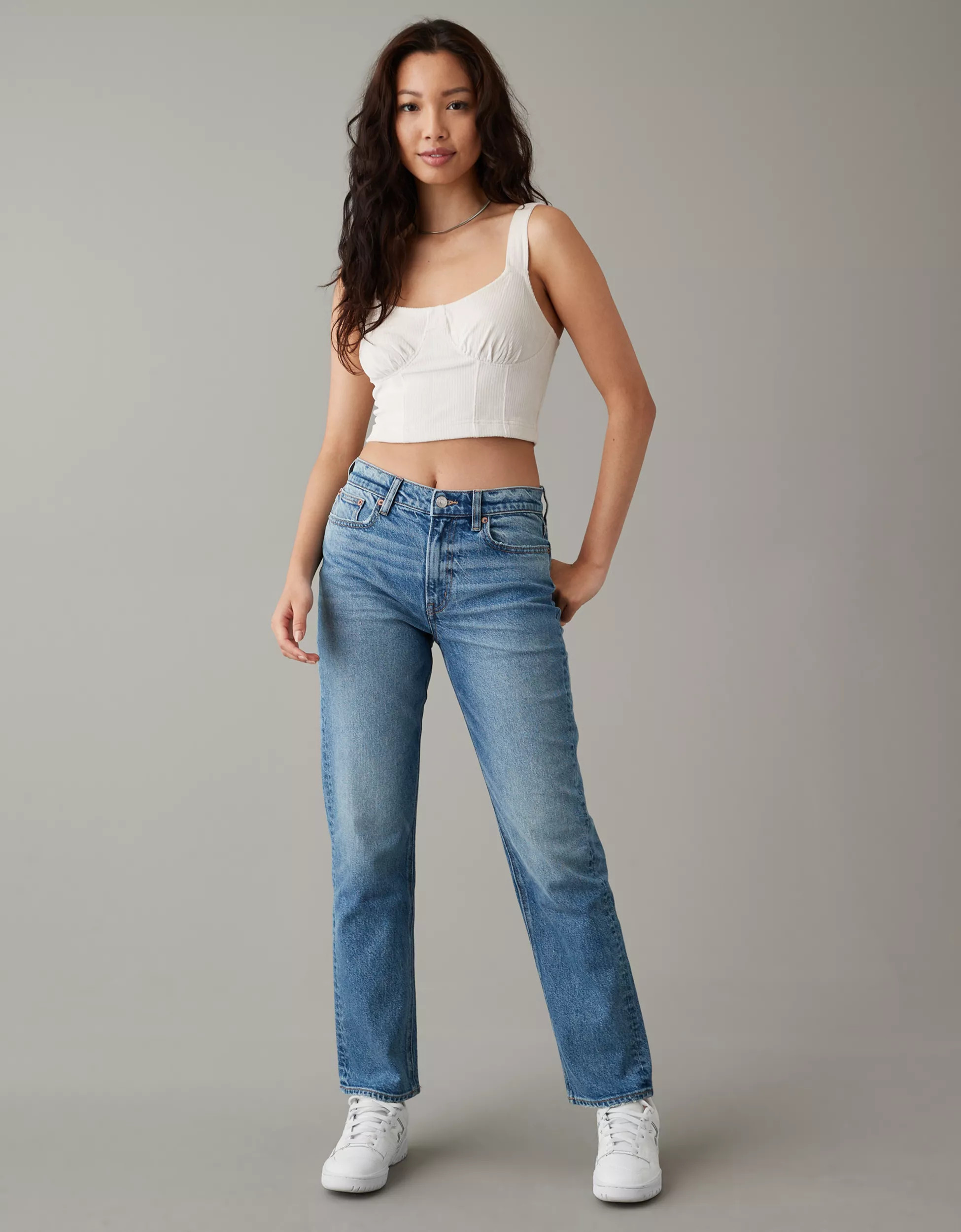 AE Cropped Corduroy Corset Top | American Eagle Outfitters (US & CA)