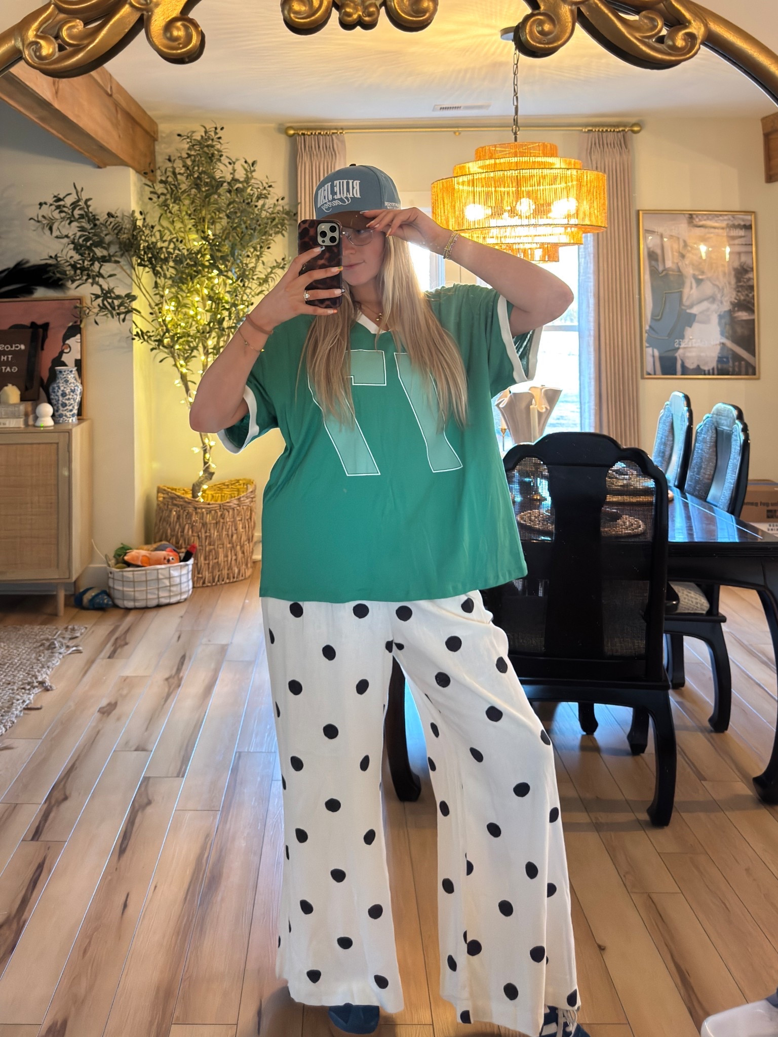 St pattys day fit for the win??? 🍀🍀#stpattysdayoutfiy #comfyfit #streetstyle #targetfinds #polkadot 

#LTKMidsize #LTKTall #LTKootd