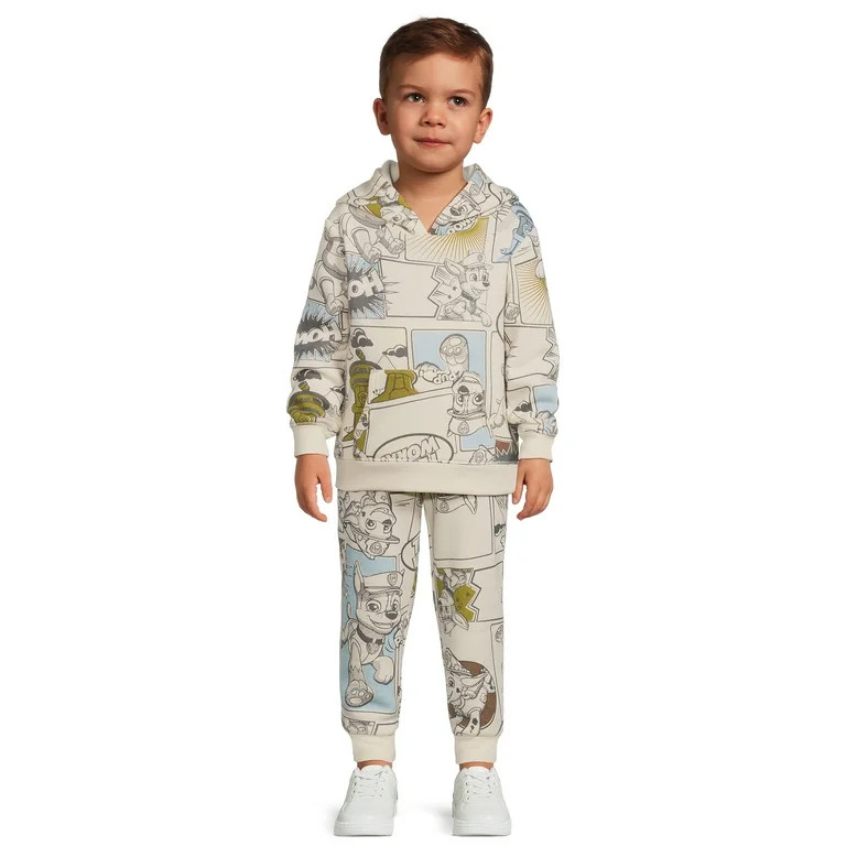 PAW Patrol Toddler Boy Fleece Hoodie and Joggers Set, 2-Piece, Sizes 12M-5T | Walmart (US)