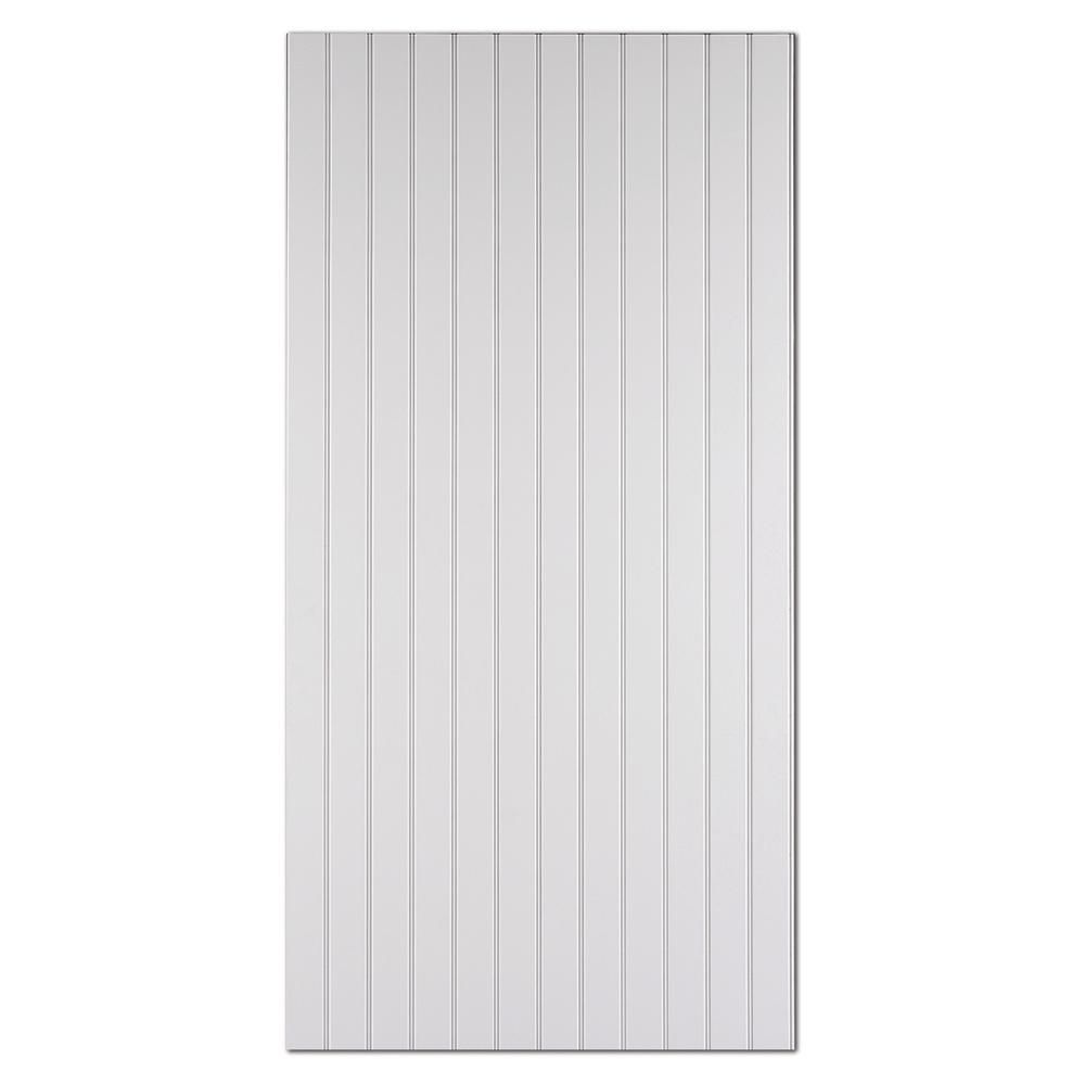 1/4 in. x 48 in. x 96 in. HDF Ultra True Bead Primed Panel-10048814 - The Home Depot | The Home Depot