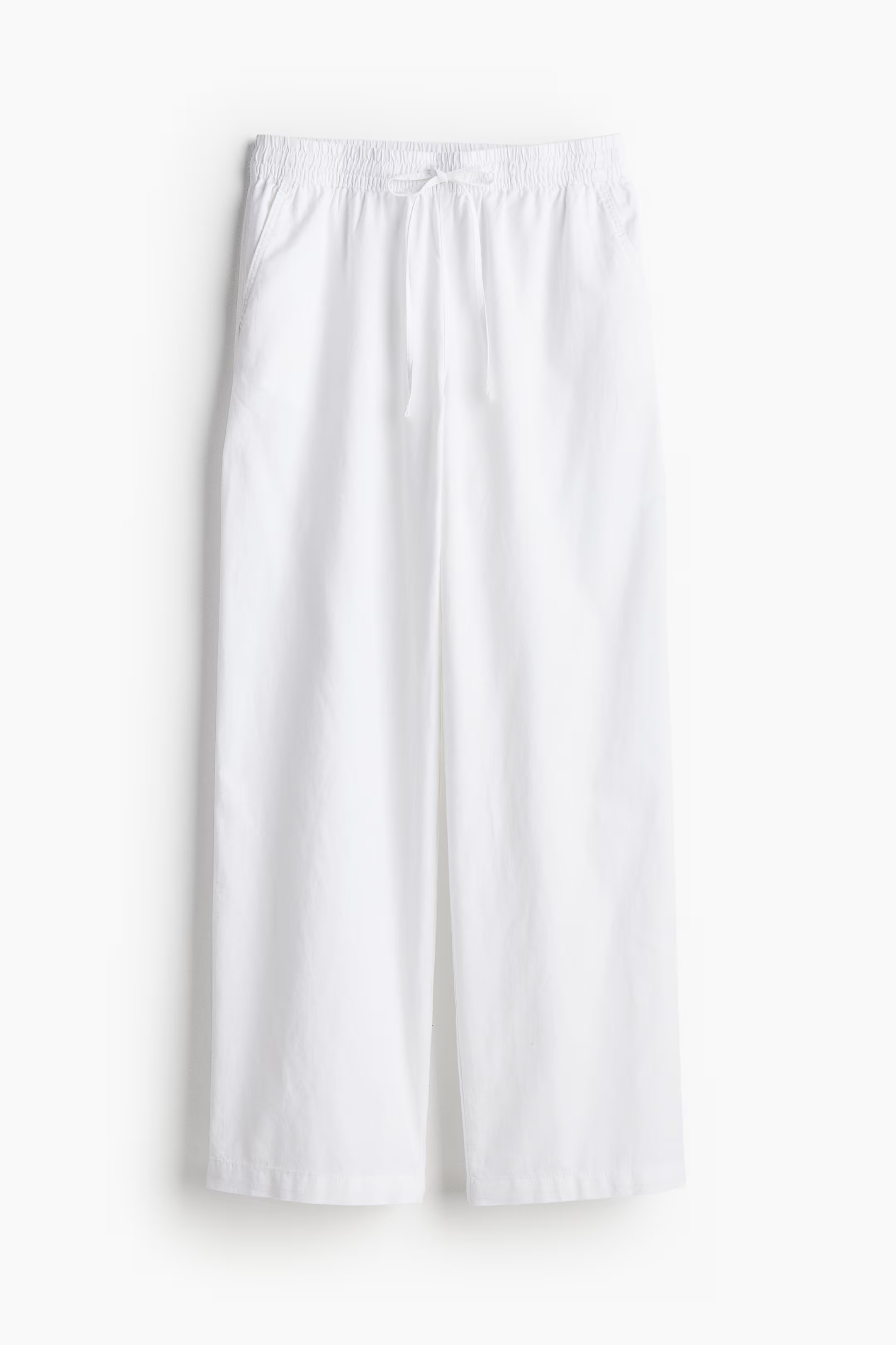 Linen-blend trousers | H&M (UK, MY, IN, SG, PH, TW, HK)