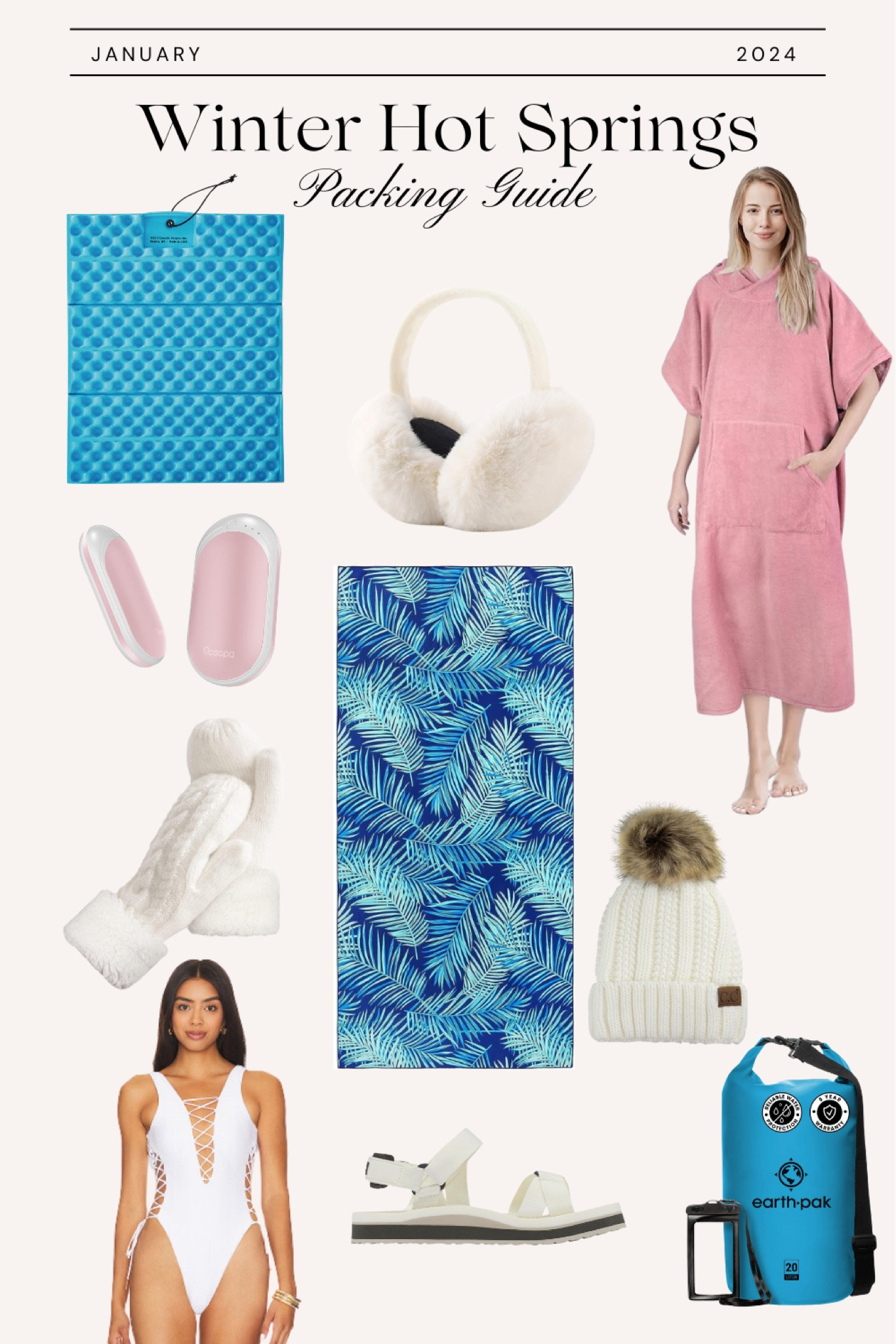 Winter Hot Springs Packing Guide ❄️

Hot springs, winter travel, winter accessories, Idaho hot springs, cold weather accessories 

#LTKSeasonal #LTKtravel #LTKswim