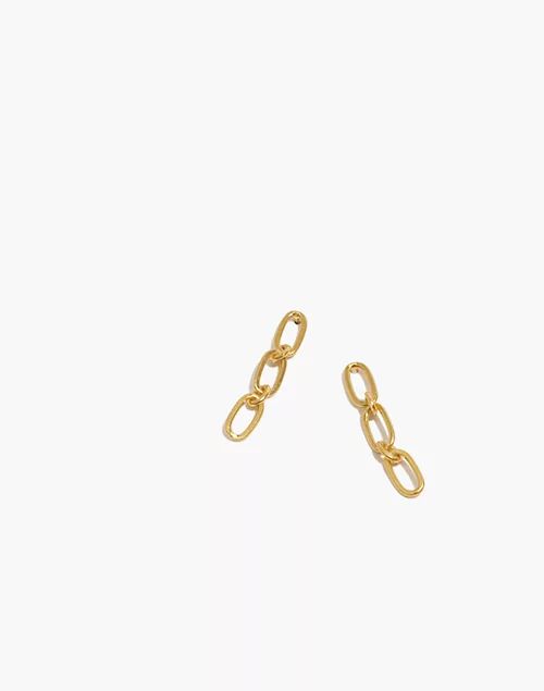 Paperclip Chain Earrings | Madewell