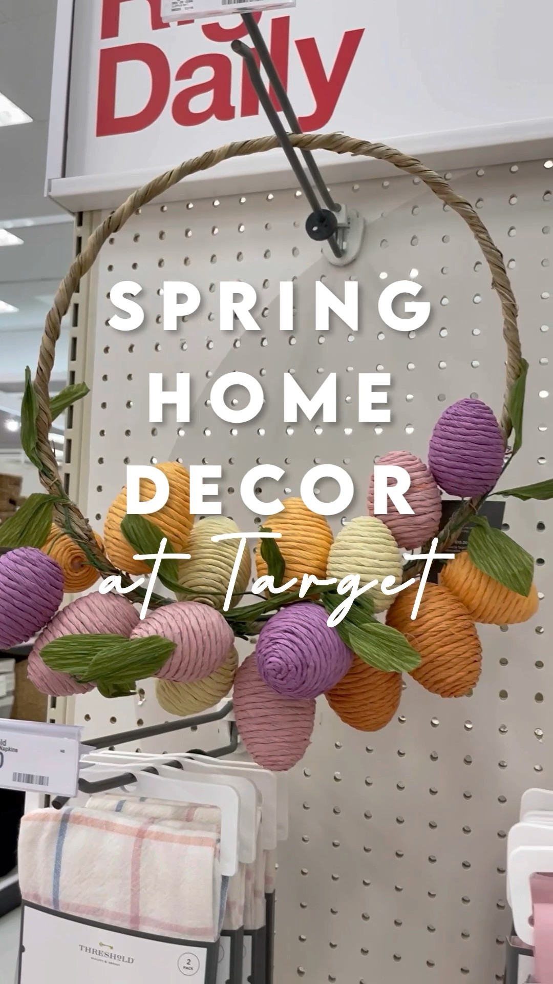 N e w   F o r   S p r i n g ! 
Who is ready for some warmer weather and Spring decor? I love decorating my home in pastels for the season and as far as the weather I’m just hoping for some consistency 🙃 

Have you started putting up Spring or Easter decorations? Find everything link in my LTK(profile)


•

@target #targetstyle #targetdollarspot #bullseyesplayground #walmart #walmarthome #walmartfinds #dollartree #kitchenorganization #aesthetic #targetdoesitagain #shelfstyling #reels #reelsinstagram #targetclearance #tiktok #floatingshelves #betterhomesandgardens #newattarget #viralreels #kitchen #budgetdecor #pinkdecor #hearthandhandwithmagnolia #plantlover #springdecor #easter #easterdecor

#LTKunder50 #LTKhome #LTKSeasonal