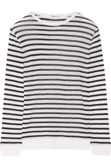 Striped jersey top | NET-A-PORTER (UK & EU)
