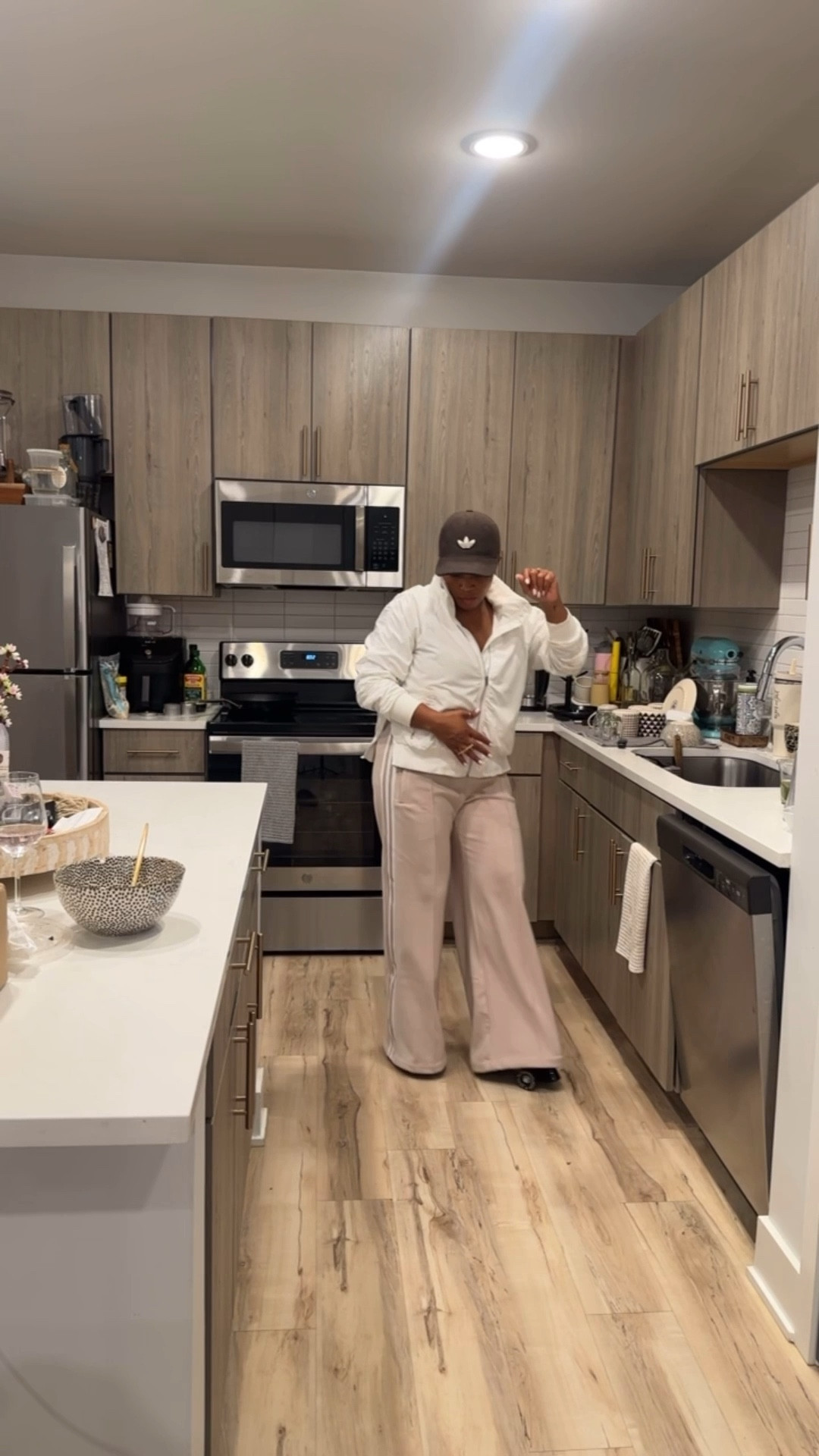 These wheels and this speaker?! Pure therapy! 🥹

My love for skating goes way beyond the stride and bounce — it’s a therapeutic past time and great cardio! ✨🤏🏽

For sizing reference: I'm 5'2 | 150lbs | ftts | wearing a medium | size 8 roller skates
•
•
•
#midlifemusthave #flyageless #silverhair #pixiecut #gymlook #comfyandcute #shorthairstyle #midlife #ootd #fashionover40 #rollerskates #skatesgirl #fashionover50 #midlifejourney #xojalonda #adidas 

#LTKootd #LTKHome #LTKdayinmylife