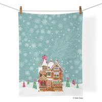 Gingerbread House Tea Towel | Etsy (US)