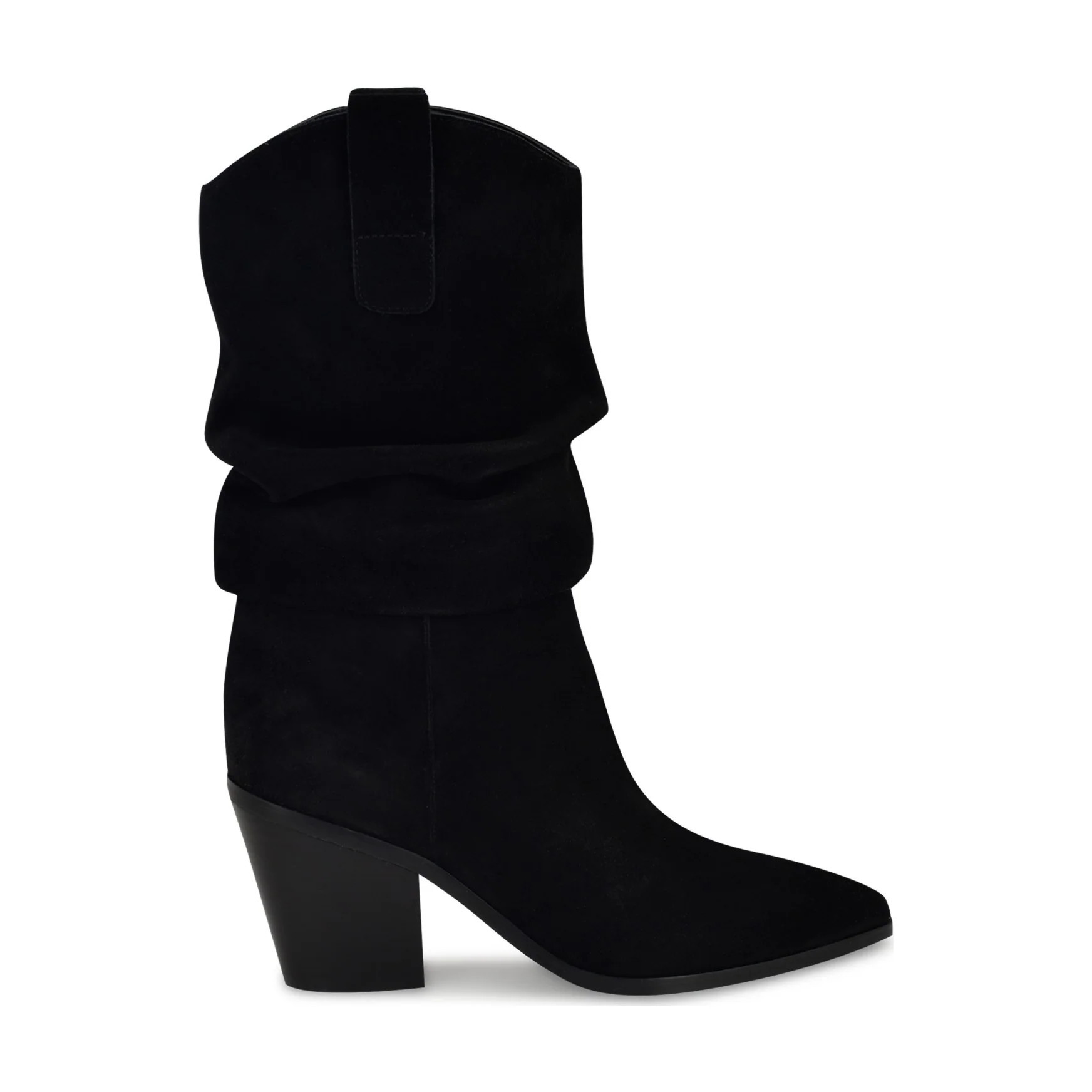 Nine West Women's Kadon Leather Tailored Slouch Boots - Suede - (Size 10) , Medium Width | Nine West (US)