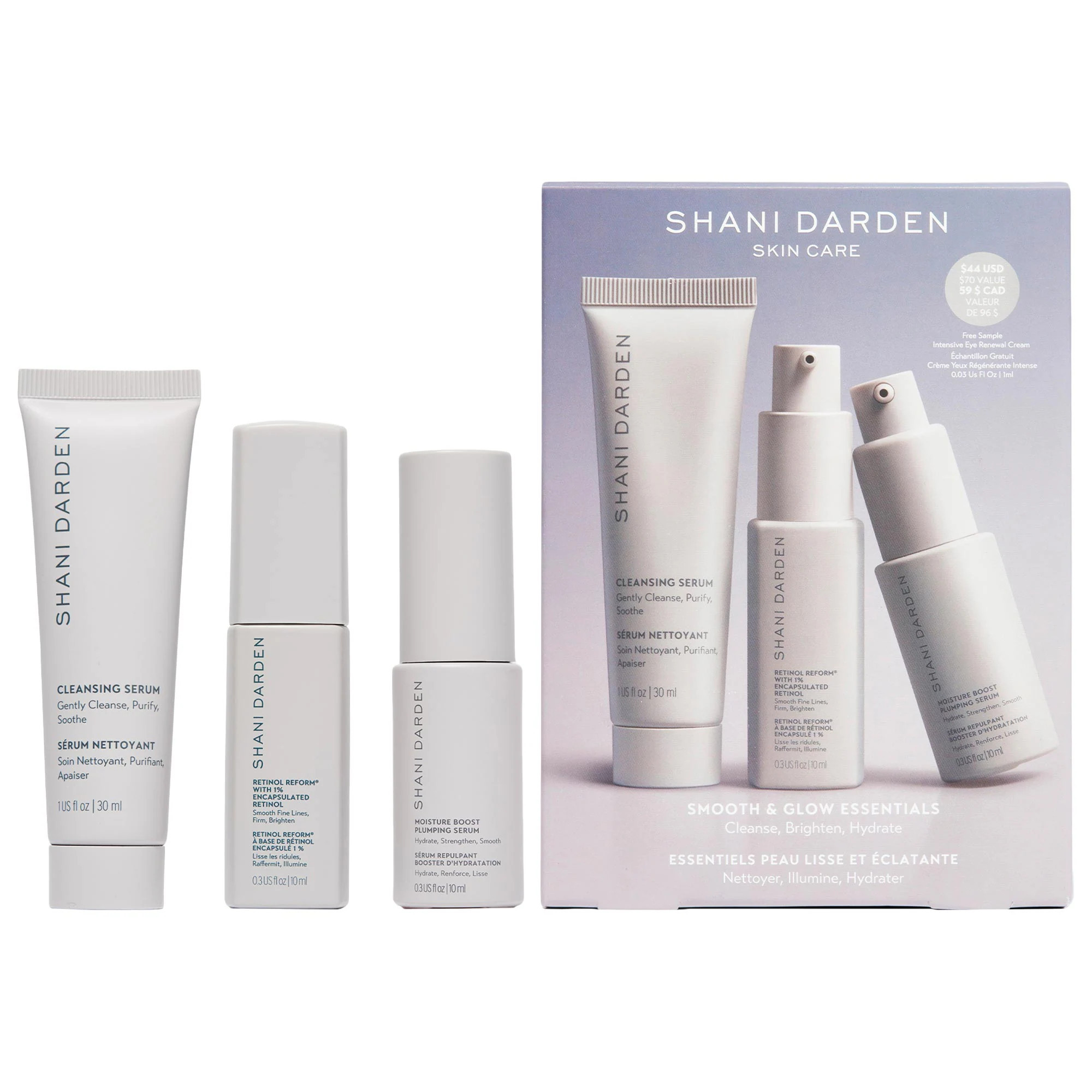 Shani Darden Skin Care Mini Smooth & Glow Essentials Gift Set | Sephora (US)