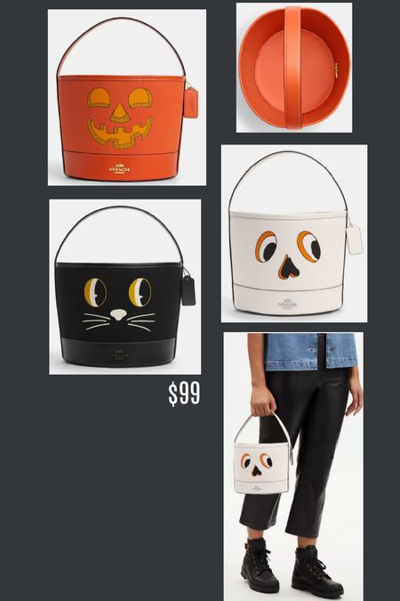 Coach Outlet Halloween collection 2023 part 2 of 7 // Halloween purse handbag spooky season gothic trick or treat bucket leather pumpkin jack o lantern skull skeleton black cat

#LTKitbag #LTKHalloween #LTKSeasonal