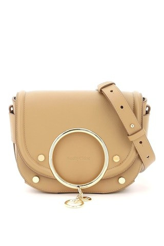 SEE BY CHLOE MARA SHOULDER BAG OS Beige Leather | Residenza725 US