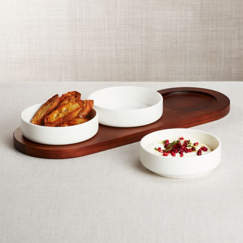 Prospect Small Bites Appetizer Server + Reviews | Crate and Barrel | Crate & Barrel