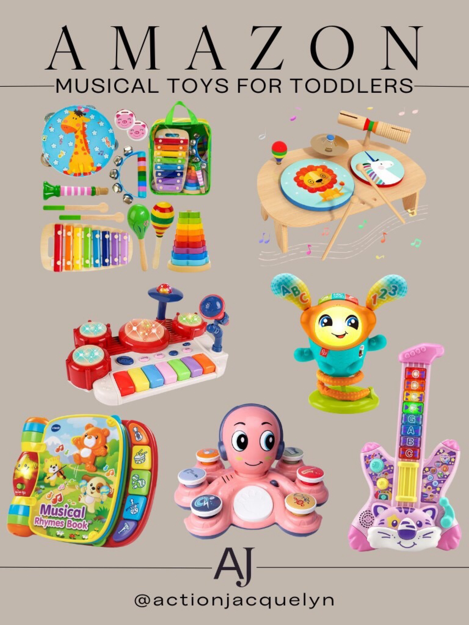 Strike a chord of joy with these musical wonders for little ones! Explore a symphony of musical toys on Amazon, perfect for sparking creativity and laughter in toddlers. 

#MusicalToys #AmazonFinds #ToddlerTunes #PlayfulMelodies #JoyfulSounds #MusicalMagic #ToddlersAndMusic #PlayAndLearn #AmazonKids #MusicalMaestro

#LTKhome #LTKkids