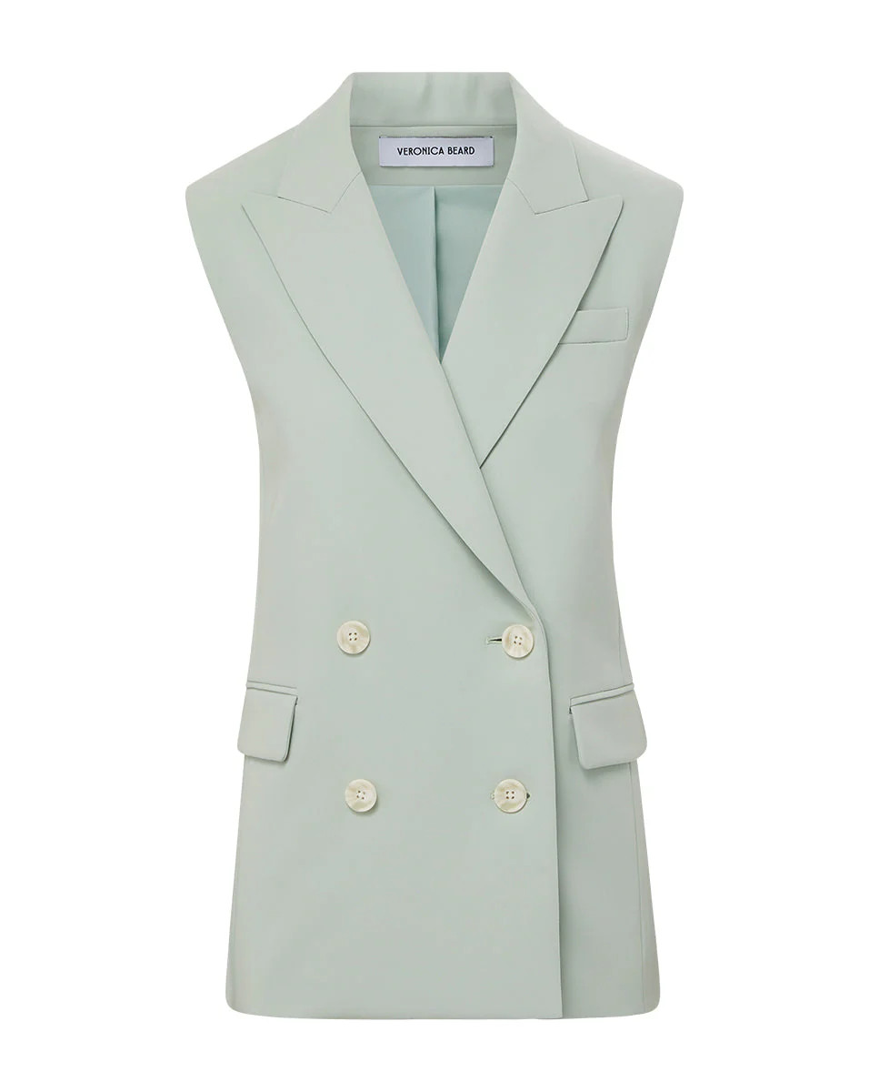 Becca Crepe Vest | Veronica Beard