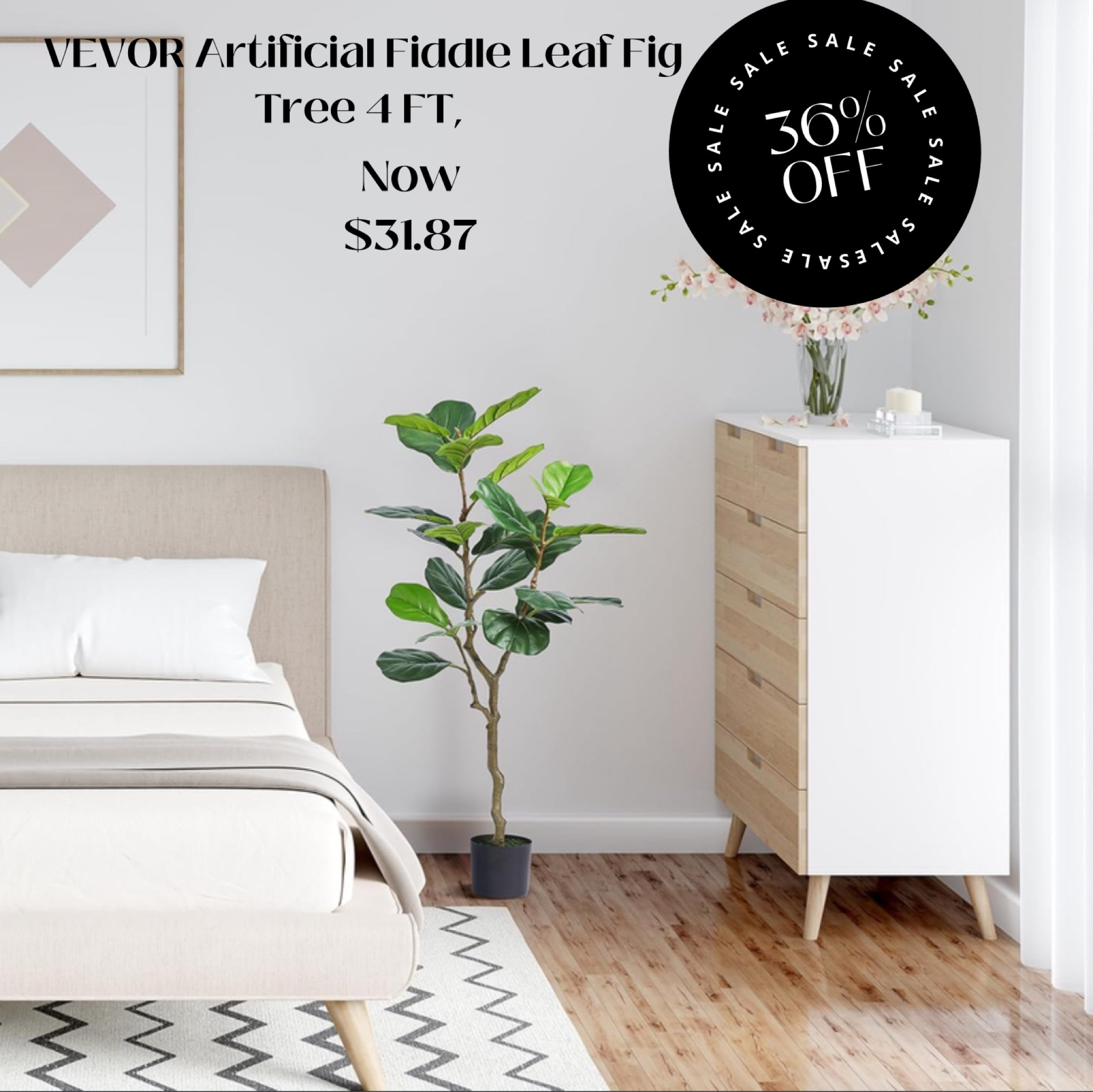 Faux Fiddle leaf tree, deal of the day, faux tree

#LTKHome #LTKFallSale