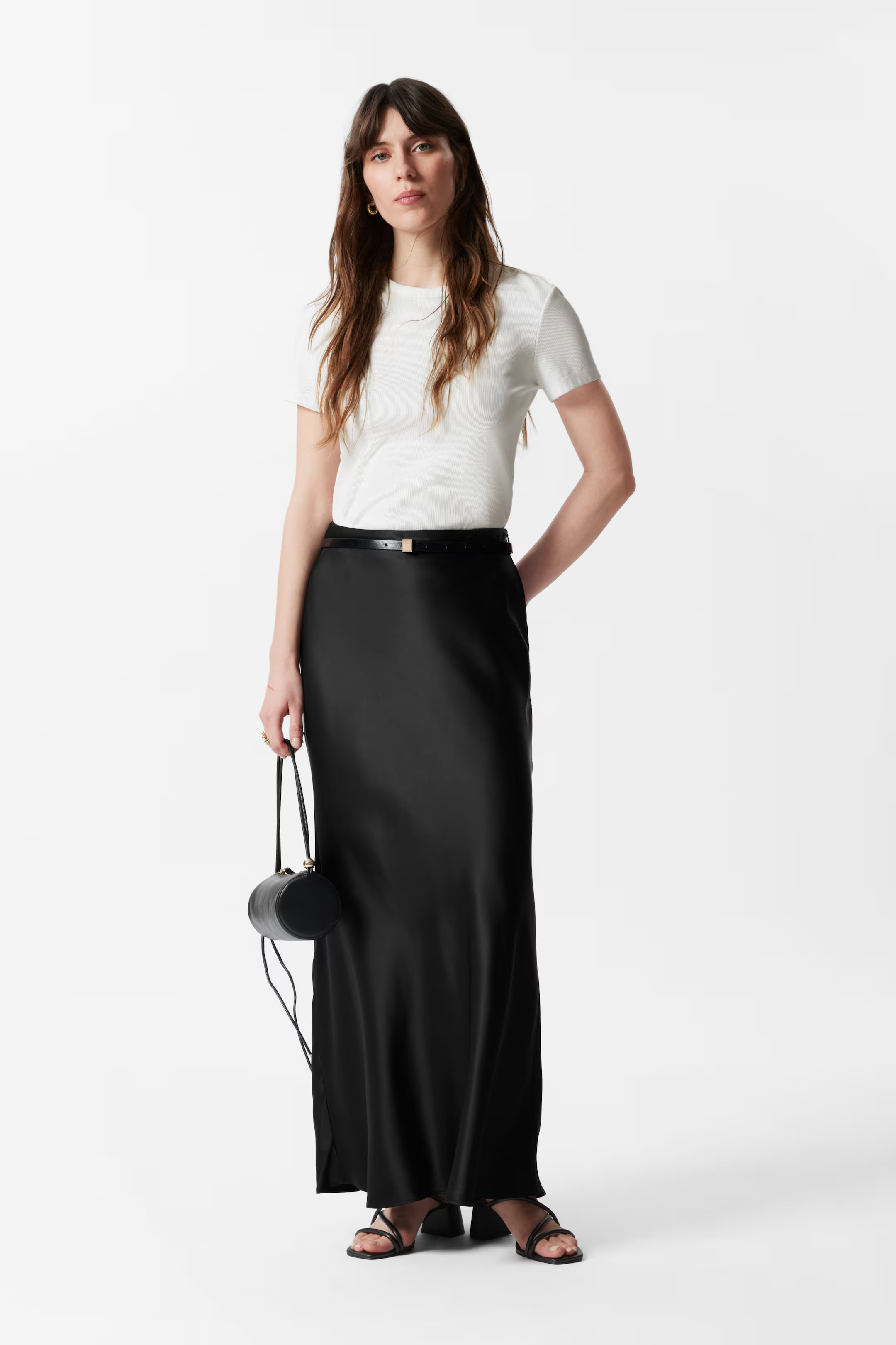 Satin Maxi Skirt | H&M (UK, MY, IN, SG, PH, TW, HK)