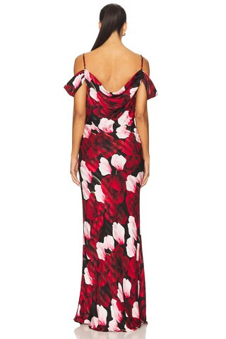 Rosalie Dress in Midnight Roses | Revolve Clothing (Global)