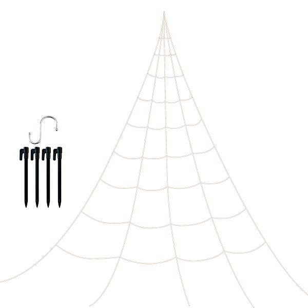 Draped Spider Web, 23' | At Home