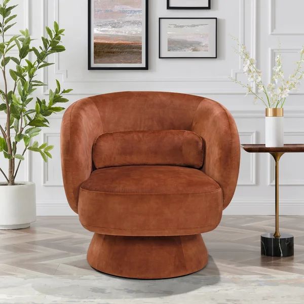 Saboor Modern Style Swivel Accent Chair | Wayfair North America