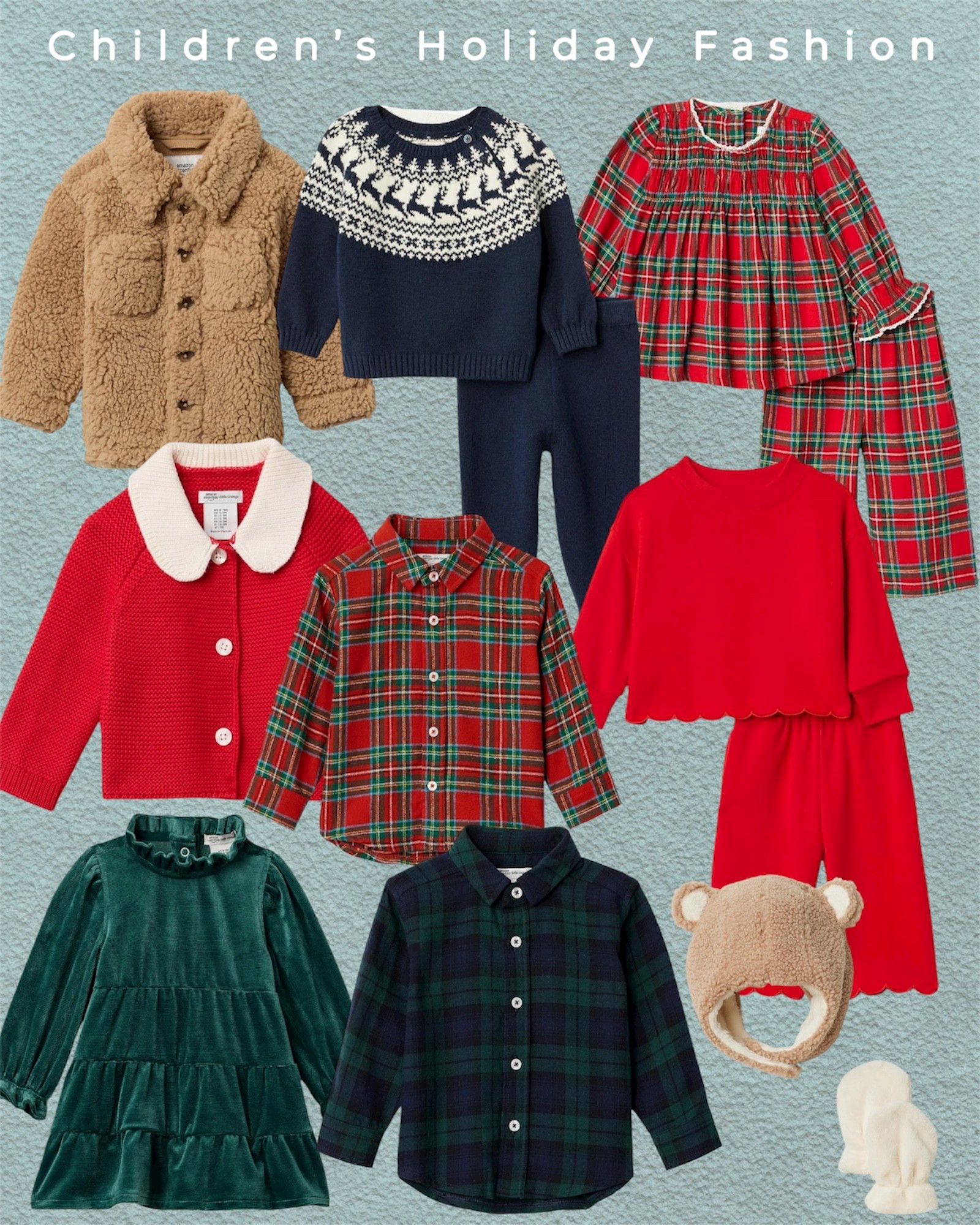 Children’s holiday fashion finds. All from
Amazon and under $30. 



Kids Christmas pajamas, kids holiday pajamas, Kids Christmas outfits, kids holiday outfits, Amazon Christmas fashion, 

#LTKBaby #LTKSeasonal #LTKKids #LTKHoliday