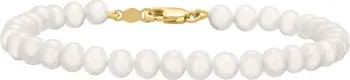 14K Gold & Cultured Pearl Bracelet | Nordstrom