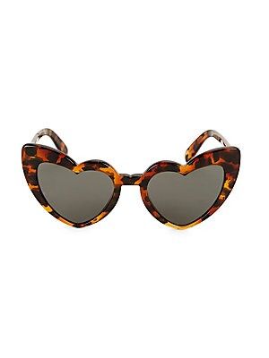 Loulou 54MM Heart Sunglasses | Saks Fifth Avenue
