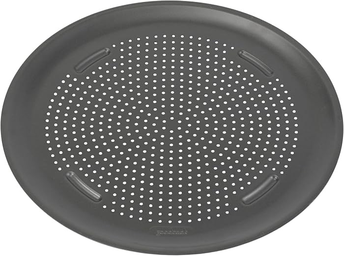 GoodCook AirPerfect Insulated Nonstick Carbon Steel Pizza Pan with Cutting Guides, Perforated Non... | Amazon (US)