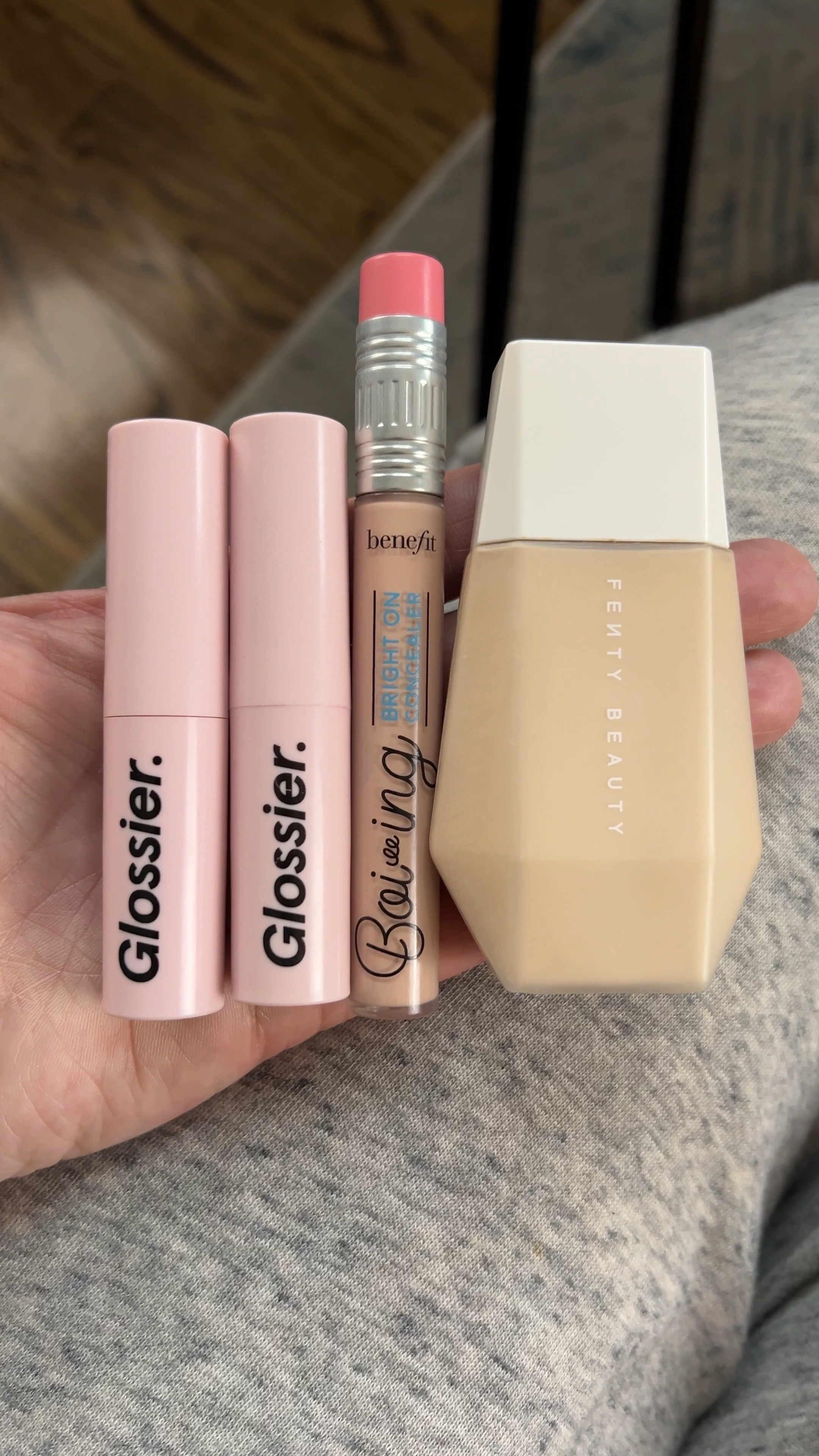 It was a filming day so I had to put on some makeup! I don’t like anything super complicated, and I really like to let my skin shine through. I’ve linked my exact makeup for both filming and daily life 😍 I mixed the two shades of the Glossier lipstick to get a custom color👄💄

#LTKbeauty #LTKVideo