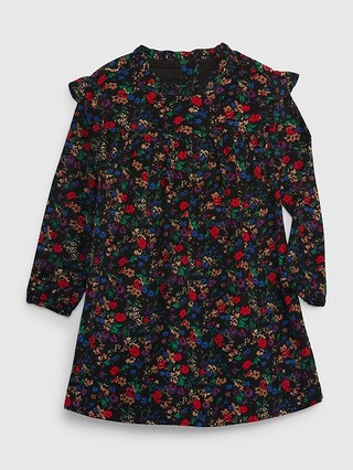 Toddler Ruffle Corduroy Dress | Gap (US)