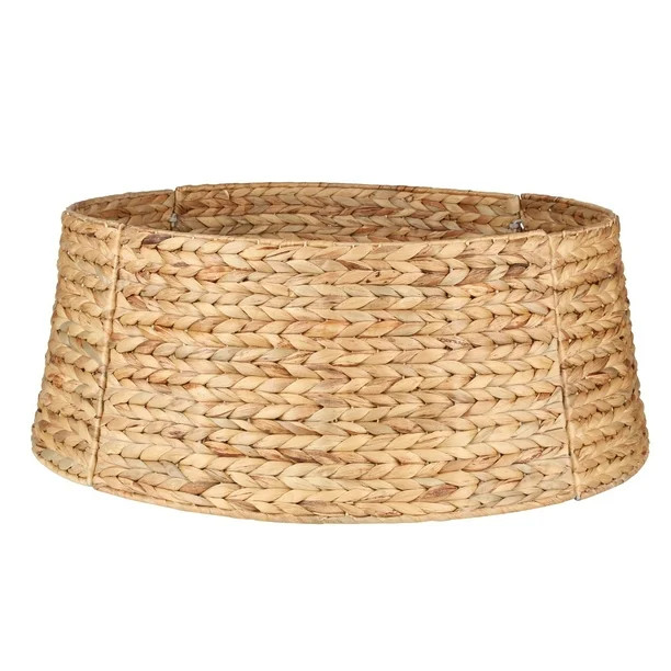 K/D Water Hyacinth Tree Collar, Christmas Tree Collar, Assembly Required, Boho Aesthetics, 22"Dia... | Walmart (US)