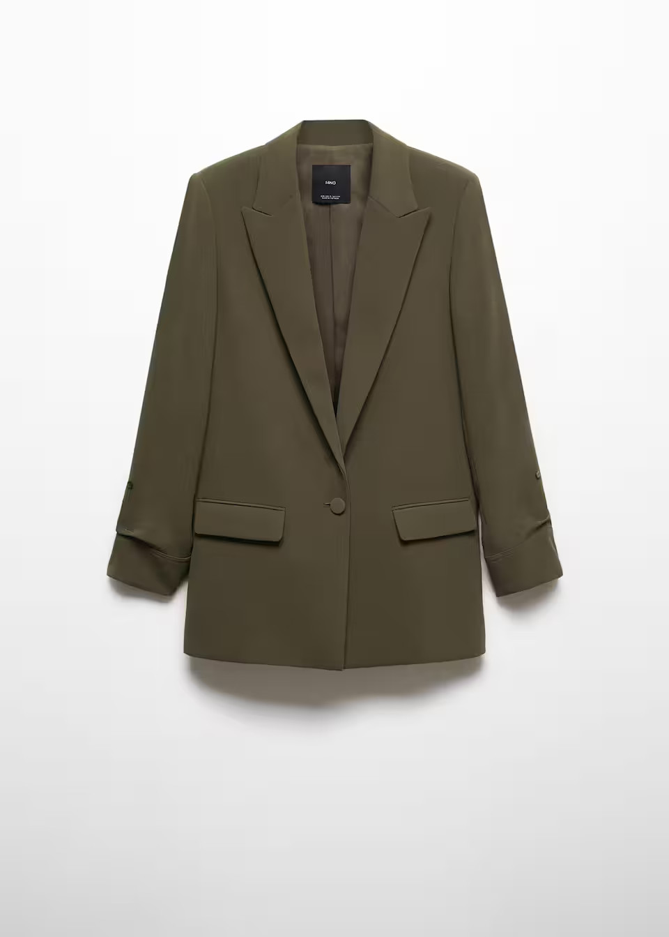 Veste manches à revers -  Femme | Mango France | MANGO (FR)