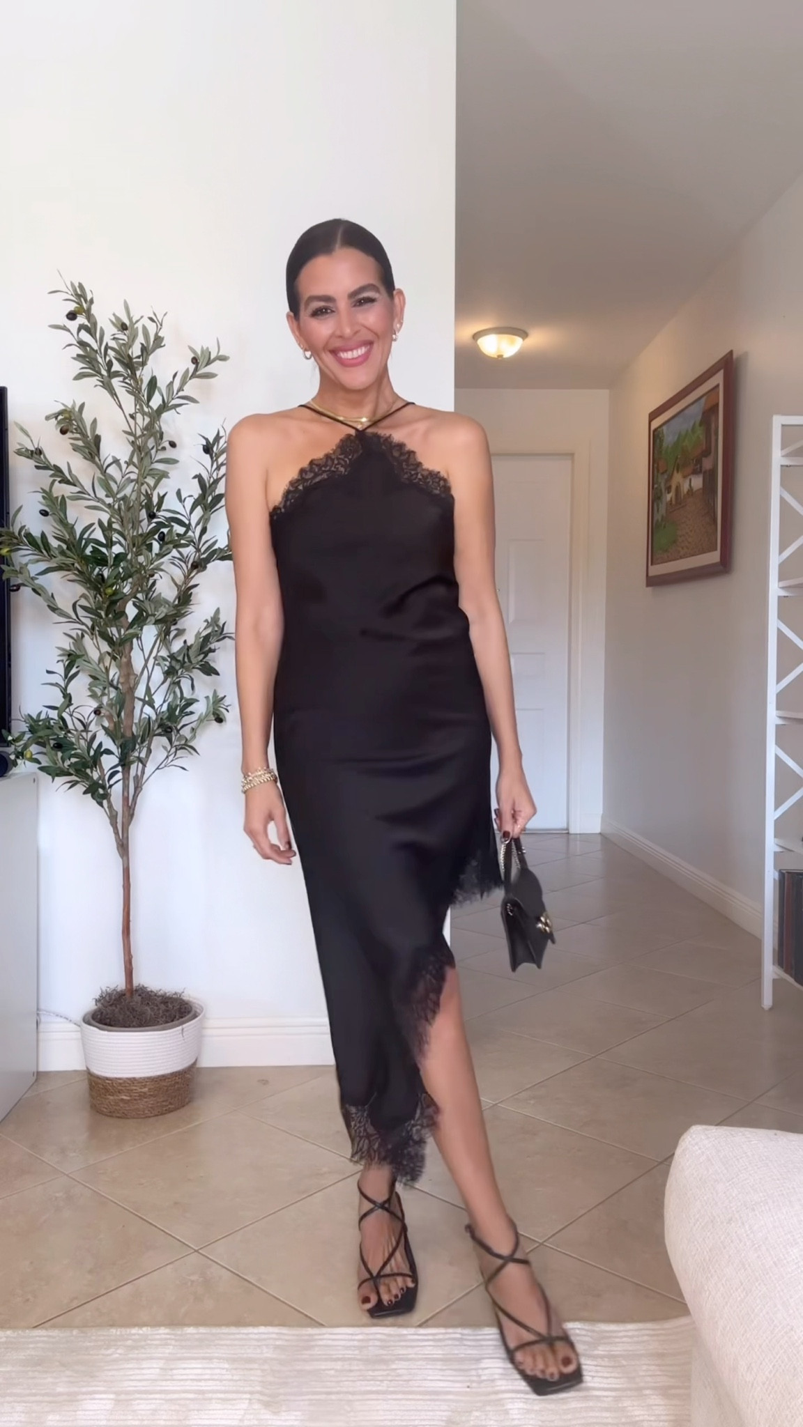 
‼️💋Wearing a size S in satin top, size M in satin pants, size 5 in wide leg jeans, size S in brown skort, size s in black satin lace slip dress, size M in burgundy sweater, size S in faux suede jacket. Heels, burgundy boots, brown suede boots all true to size. 

I’m 5’7”| 130 pounds. S

#LTKU #LTKSaleAlert #LTKSeasonal