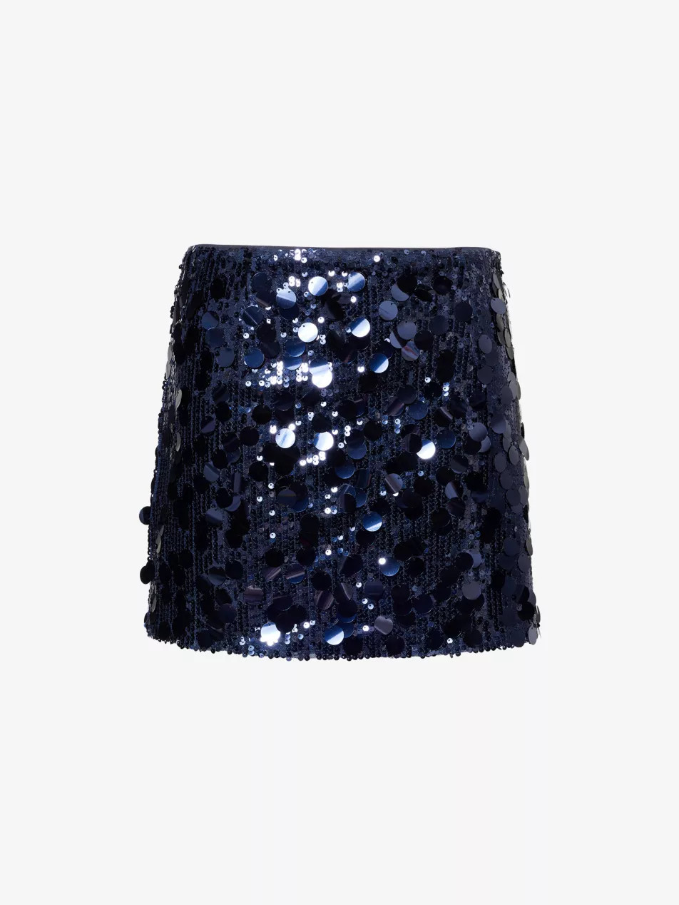 Sequin Woven Mini Skirt | Selfridges