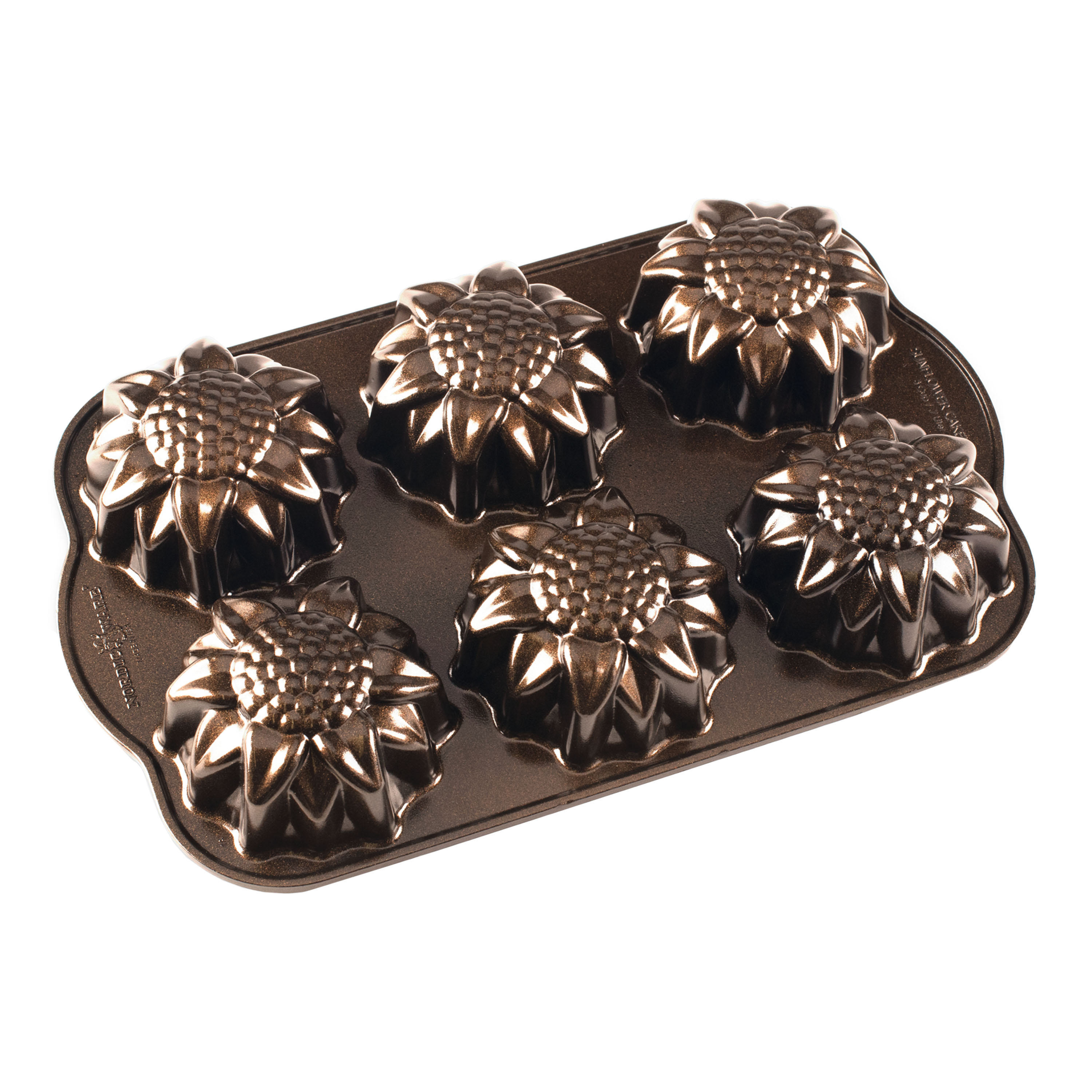 Nordic Ware Nonstick Aluminum 6c Sunflower Cakelet Pan | World Market