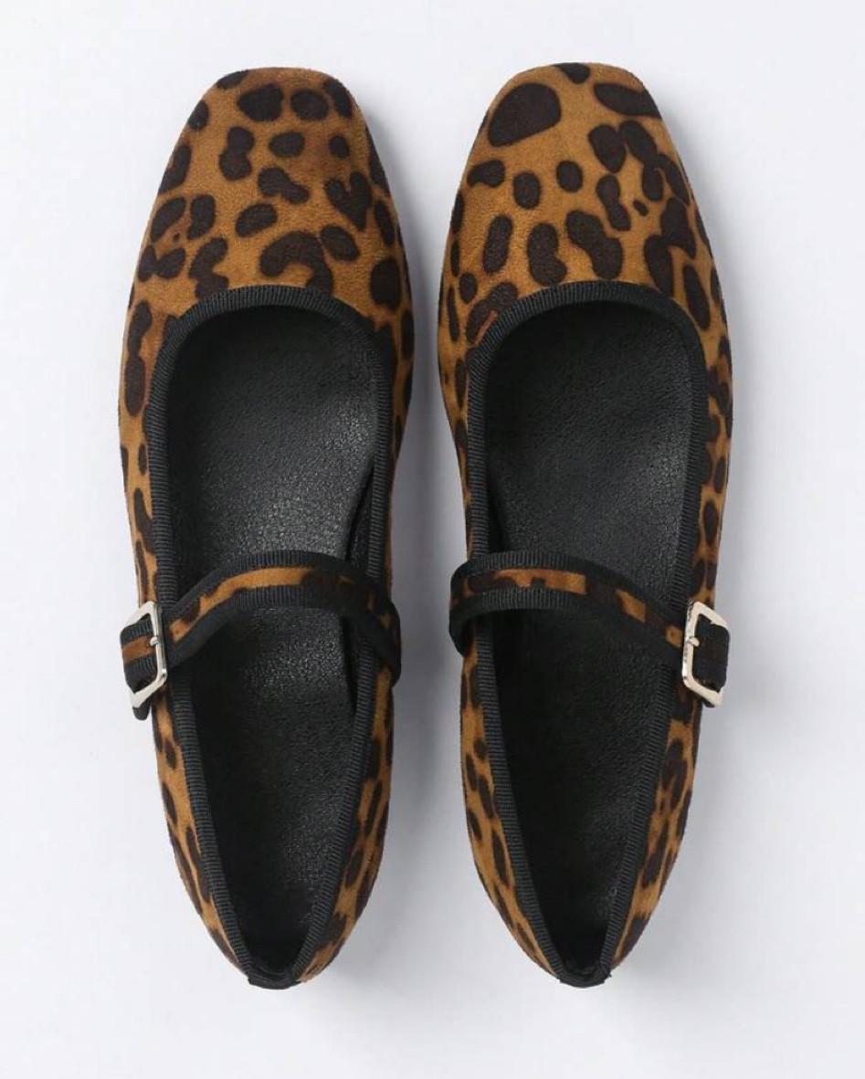 Leopard flats / leopard ballet flats /shein shoes 