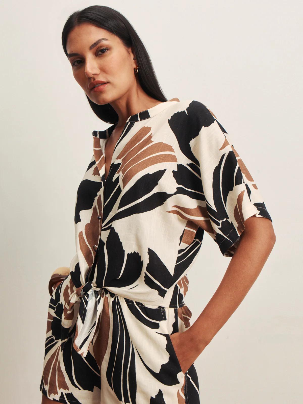 GOOD TIME TIE SHIRT LOTUS | Sanctuary Clothing