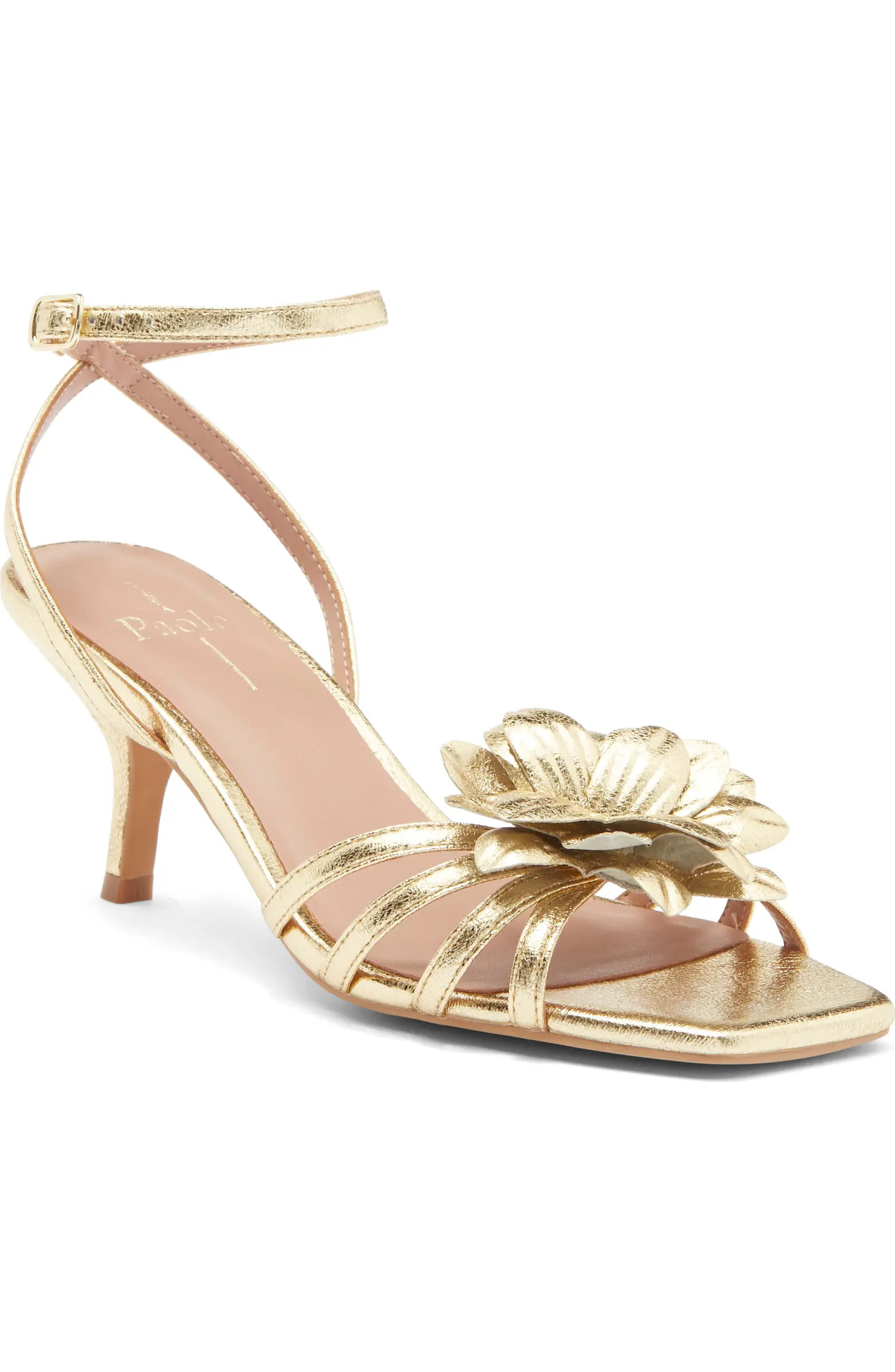 Linea Paolo Candice Flower Sandal (Women) | Nordstromrack | Nordstrom Rack