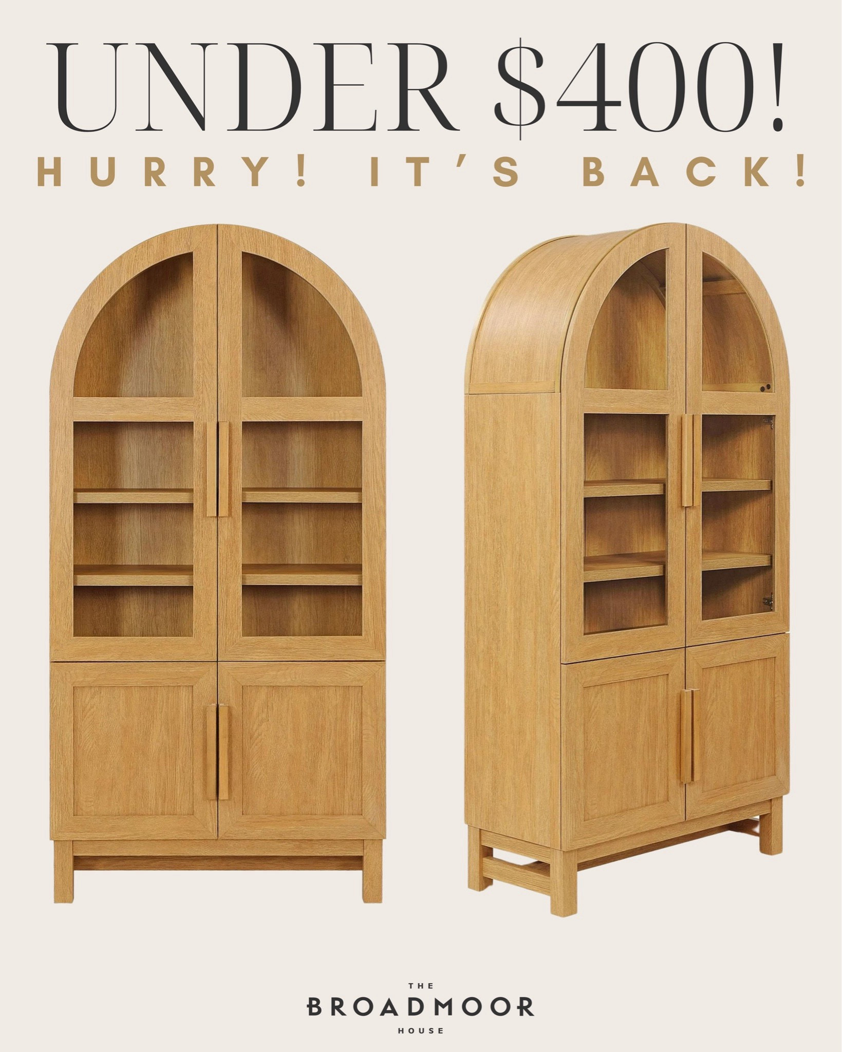 Hurry!! The Walmart cabinet is back in stock!


Walmart, Walmart home, Walmart find, look for less, better homes & gardens 


#LTKSeasonal #LTKStyleTip #LTKHome