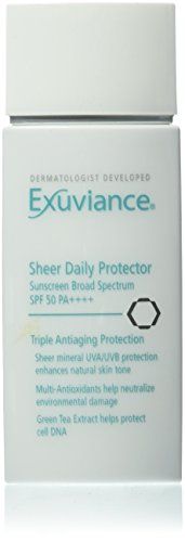 Exuviance Sheer Daily Protector SPF 50, 1.7 Fluid Ounce | Amazon (US)