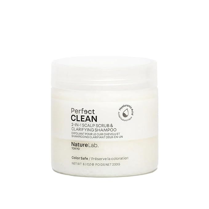 NatureLab Tokyo Perfect Clean Clarifying Scalp Scrub: 2-in-1 Shampoo and Scalp Scrub Hair Treatme... | Amazon (US)