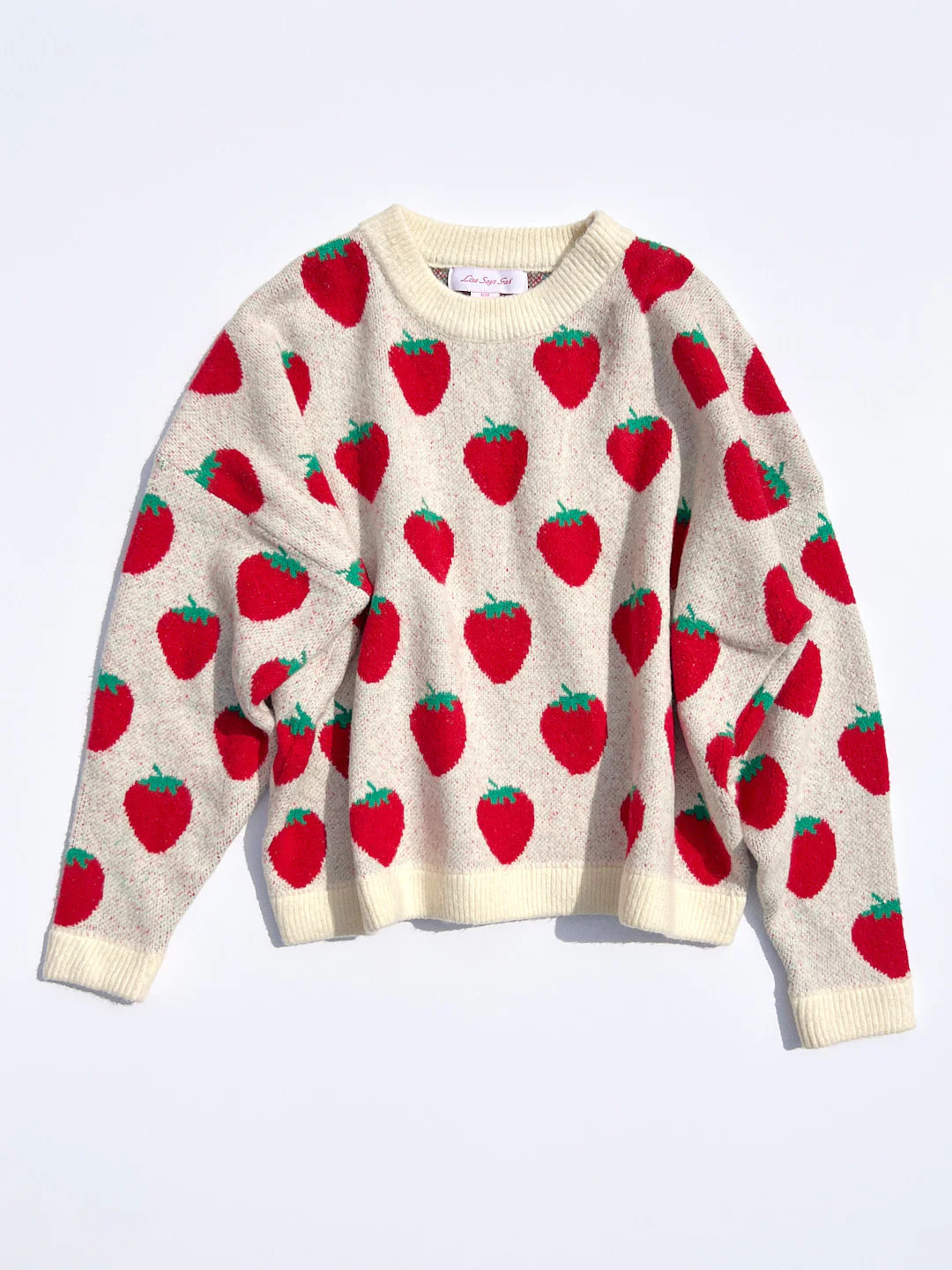 Ella Sweater - Strawberries | Lisa Says Gah