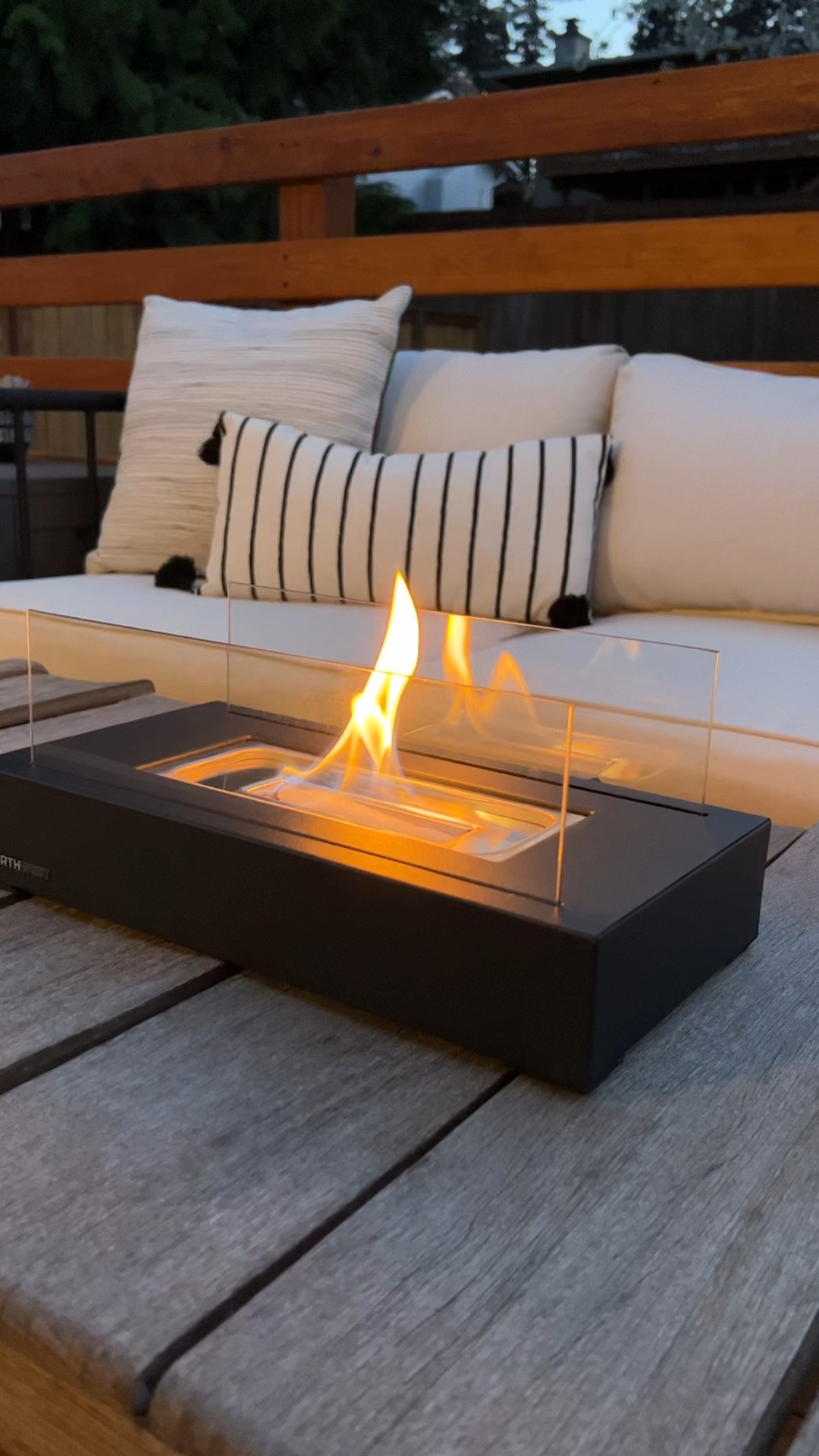 The flame on this! 😍 Such a fun addition to our patio this year  

#LTKhome #LTKFind #LTKunder50